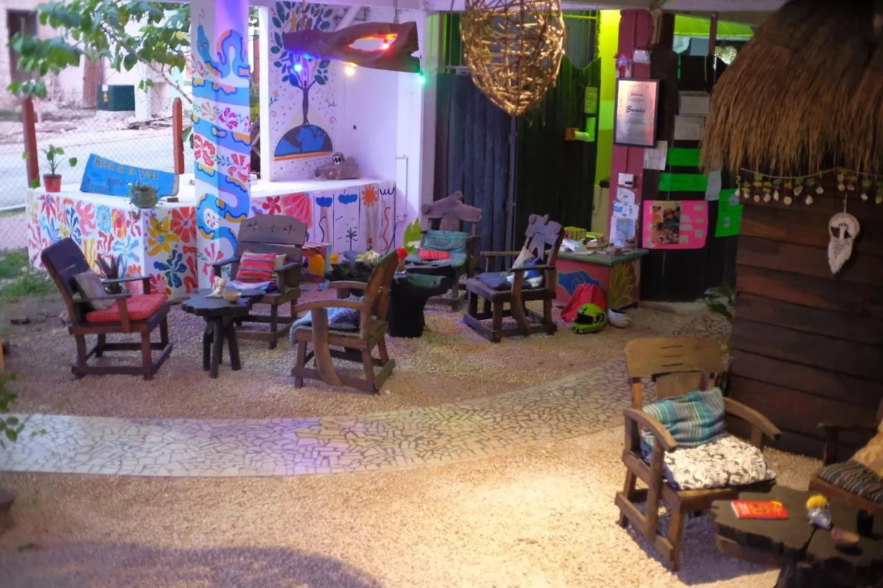 Guest house Near Lake Hostal Bacalar Mexico