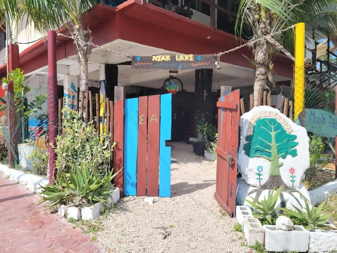 Near Lake Hostal Bacalar