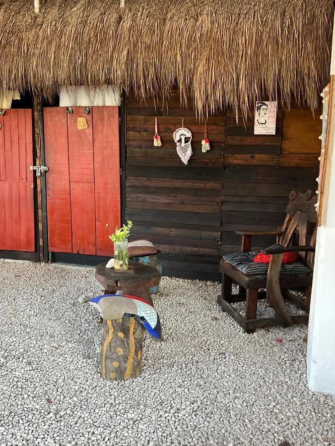 Guest house Near Lake Hostal Bacalar Mexico
