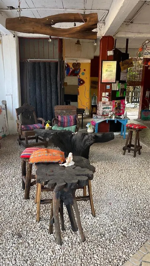 Near Lake Hostal Bacalar Mexico