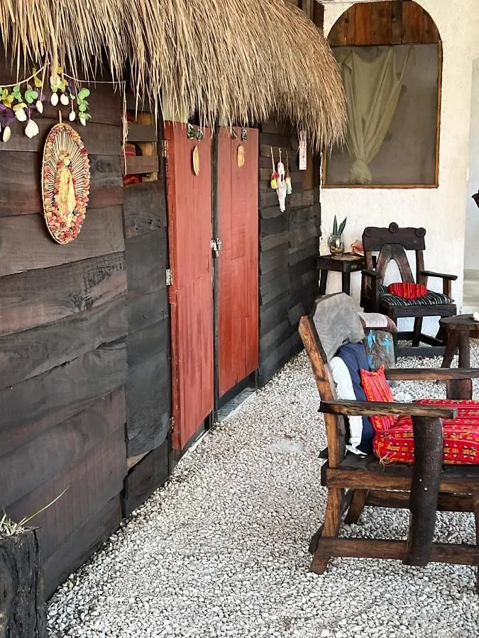 Guest house Near Lake Hostal Bacalar Mexico